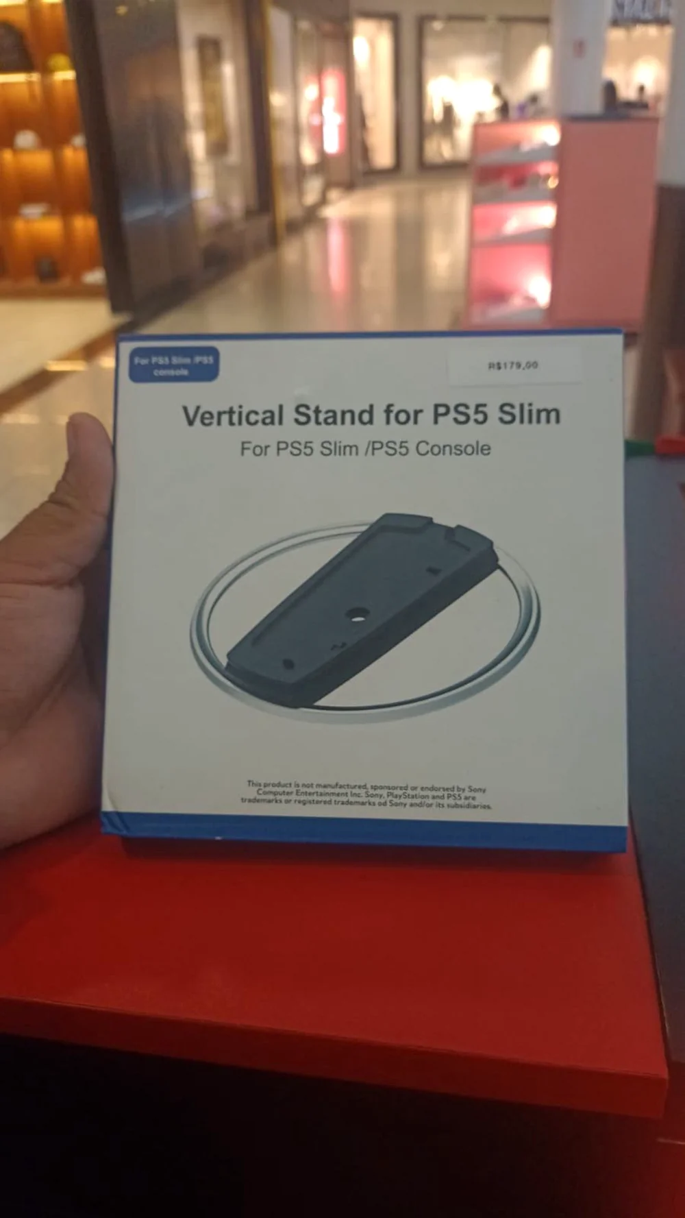 Caixa de base de carregamento para controle de PlayStation 5 disponível na CLAN Y GAMER.